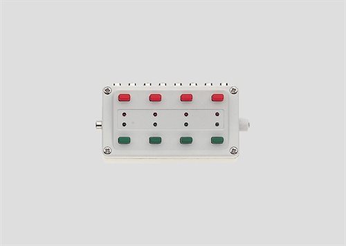 Märklin 72710 Kontrolpult med tilbagemelding, til omstilling af 4 stk. 2-spolede magnetartikler med slutafbryder