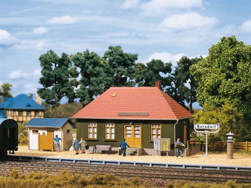 Auhagen 11407 Haltepunkt Borsdorf, H0