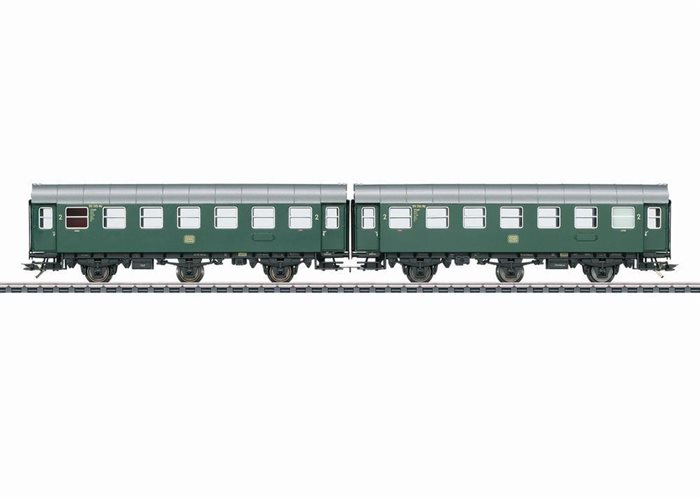 Märklin 43184 6 akslet personvognssæt type B3ygeb 2. klasse samt B3ygeb 2. klasse