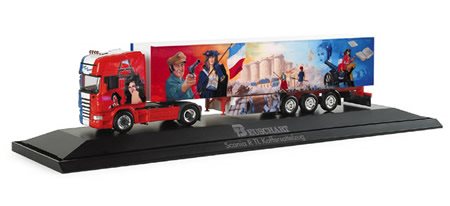 Herpa 120906  Scania R 580 Topline Fv Cv KoSzg 2/3 "Beuschart, Die Revolution - La Revolution"