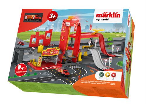 Märklin 72219 My World Brandstations kit med lys- og lydfunktioner, H0