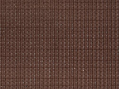 Noch 60351 Pantile, dark red, str. 28 x 10 cm, H0 NYHED 2020