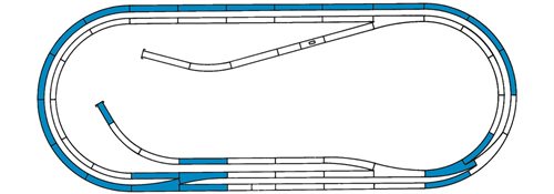 Roco 42012 - ROCO LINE track set D