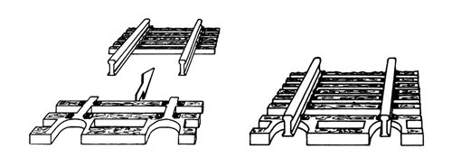 Fleischmann 22215 Schwellenendstück für Flexgleis, spur N