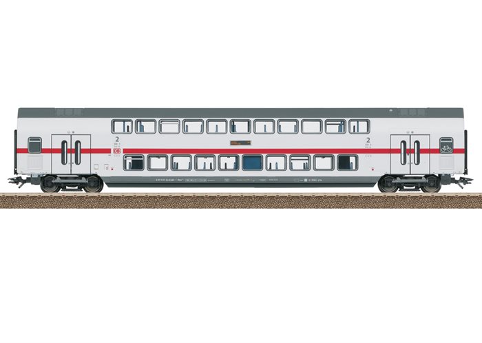 Trix 23256 IC2 Doppelstock-Mittelwagen DBpza 682.2, 2. Klasse 