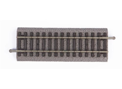 Piko 55403 A-skinne med ballast, lige skinne, 115 mm lang