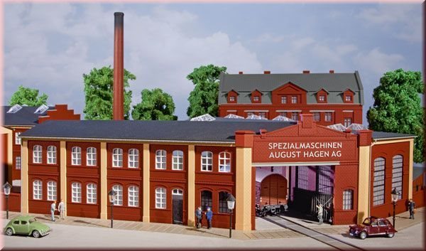 Auhagen 11421 maskin fabrik H0