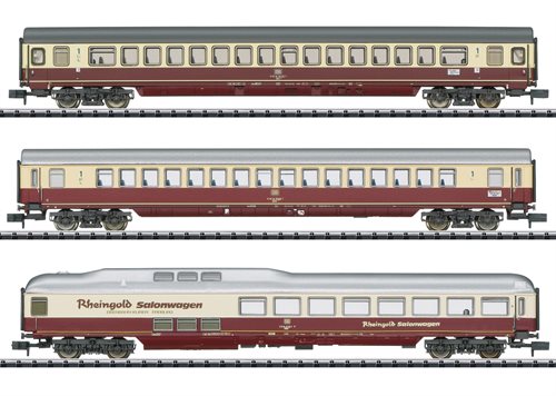 Minitrix 18715 Schnellzugwagen-Set „Sonder-TEE“ NYHED 2022