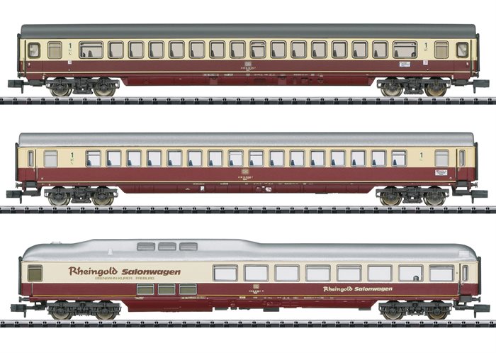 Minitrix 18715 Schnellzugwagen-Set „Sonder-TEE“ NYHED 2022