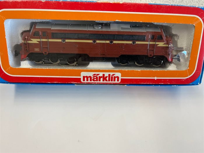 Märklin 3143 NSB Di3 , analog, H0