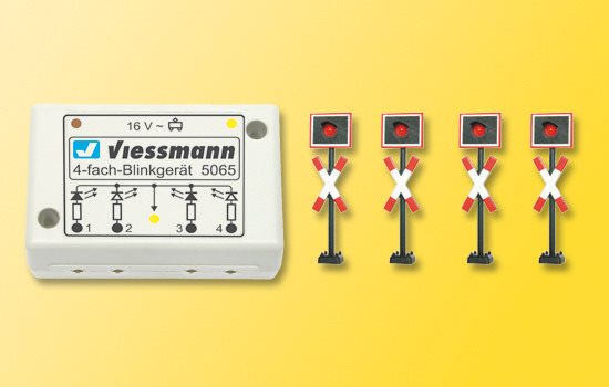 Viessmann 5835 Sikringsanlæg til jernbaneoverskæring H0