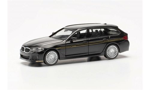 Herpa 421072 BMW ALPINA B5 TOURING, SCHWARZ, H0 KOMMENDE NYHED 2023