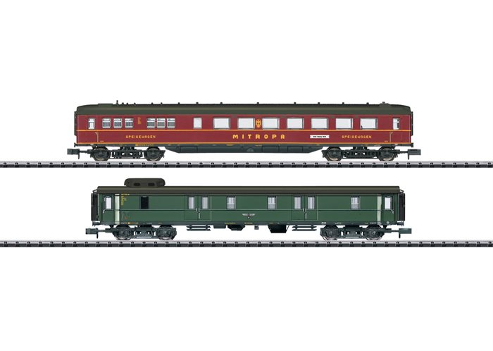 Mini Trix 15801 Schnellzugwagen-Set "Berlin-Hamburg" Spur N 