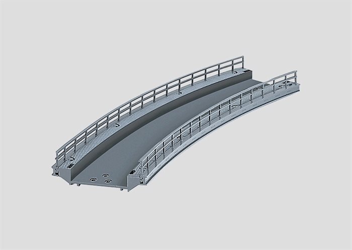 Märklin 74623 Brostykke, buet, radius 437,5 mm, 30 grader. R2