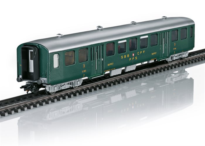 Märklin 43369 Leichtstahlwagen-Set zur Ae 3/6 I, KOMMENDE NYHED 2022