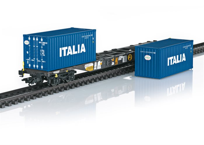 Märklin 42460 Containertragwagen-Set Bauart Sgns, ep VI, KOMMENDE NYHED 2023