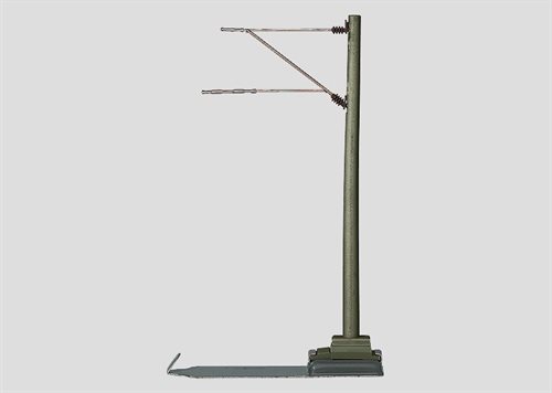 Märklin 74103 Betonmast til køreledninger, 5 stk, højde 100 mm, H0