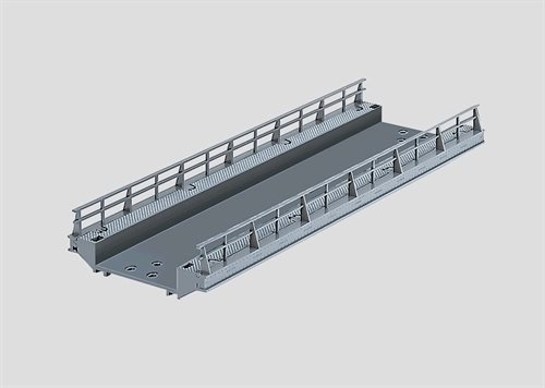 Märklin 74618 Lige brostykke, 180 mm langt, C skinner, H0