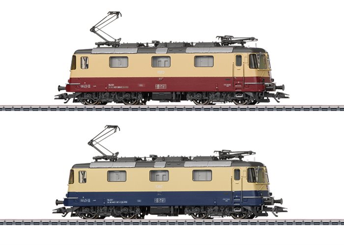 Märklin 37300 Elektrolok-Doppelpackung Re 421, KOMMENDE NYHED 2022