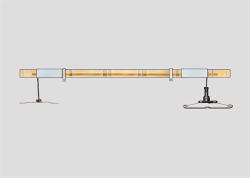 Märklin 7335 Vognbelysningssæt med lysleder, glødepærer, slæbesko og stelkontakt