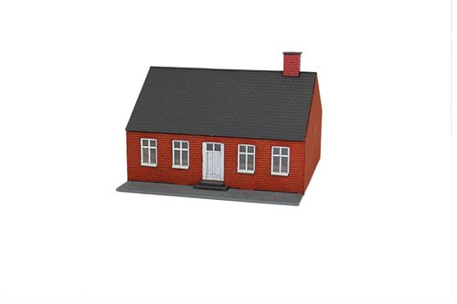 Hobbytrade 87221 Rødt Byhus, H0 NYHED 2020