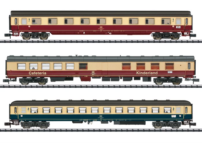 Minitrix 18274 Schnellzugwagen-Set 1 "FD 1922 Berchtesgadener Land", ep V, KOMMENDE NYHED 2023