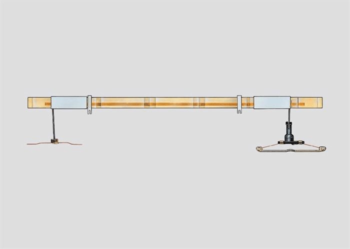 Märklin 7330 Vognbelysningssæt med glødepærer, slæbesko og stelkontakt