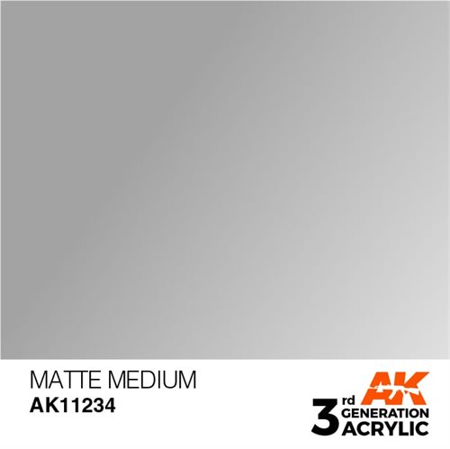 AK11234 Akryl maling, 17 ml, matte medium - auxiliary