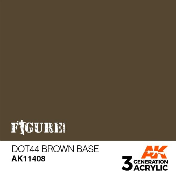 AK11408 DOT44 BROWN BASE– FIGURES, 17ml