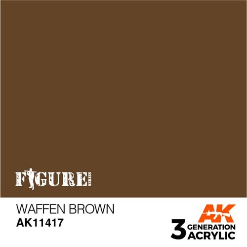 AK11417 WAFFEN BROWN– FIGURES, 17ml