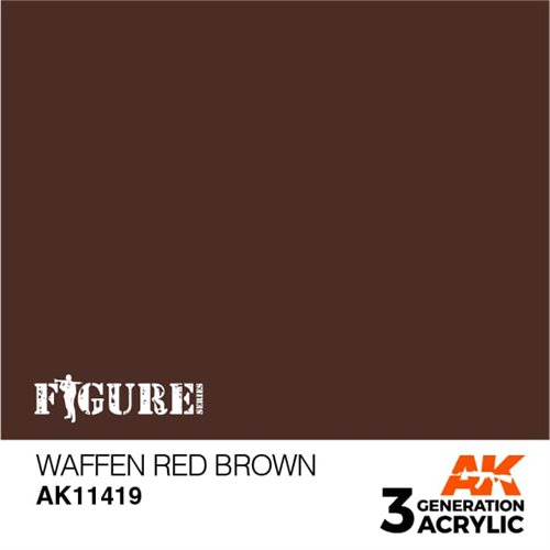 AK11419 WAFFEN RED BROWN– FIGURES, 17ml