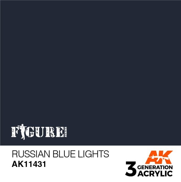 AK11431 RUSSIAN BLUE LIGHTS – FIGURES, 17ml