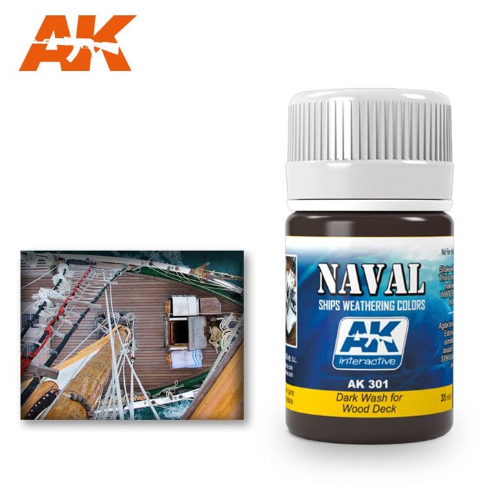 AK301 DARK WASH FOR WOOD DECK