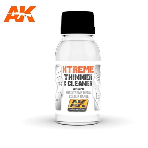 AK470 XTREME CLEANER & THINNER 100ML