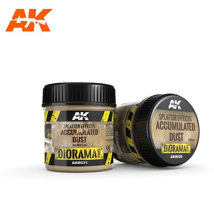 AK8031 SPLATTER EFFECTS ACCUMULATED DUST 100ML