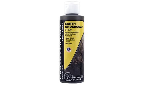 Woodland Scenics 1229 Earth Undercoat, grundmaling, 118 ml