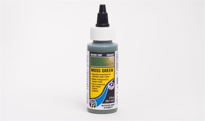 Woodland Scenics 4521 Water Tint, mos grøn, 59.1 ml, NYHED 2017