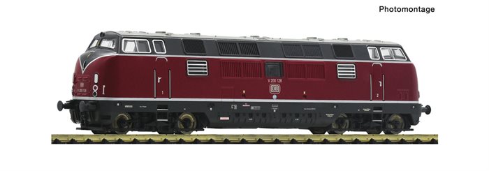 Fleischmann 7370007 Diesellokomotive V 200 126, DB, ep III, SPOR N, KOMMENDE NYHED 2023