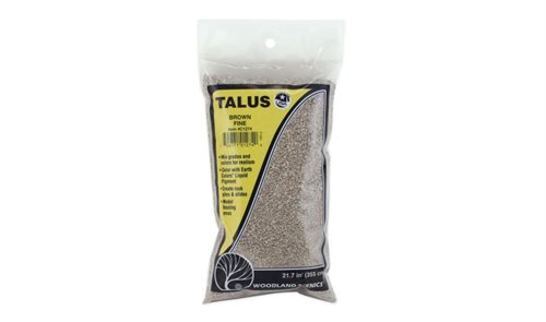 Woodland Scenics 1274 Fine brown Talus, fine sten, 340 gr