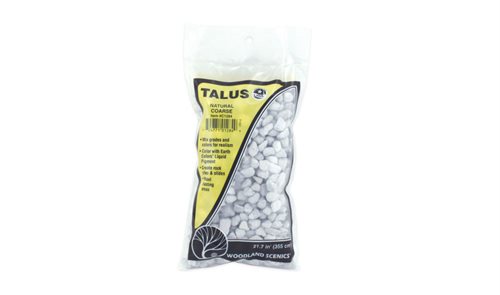 Woodland Scenics 1284 Coarse Natural Talus, store sten, 340 gr