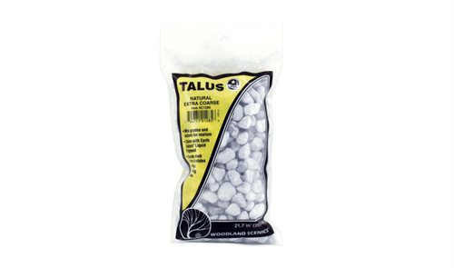 Woodland Scenics 1285 Extra Coarse Natural Talus, ekstra store sten,340 gr