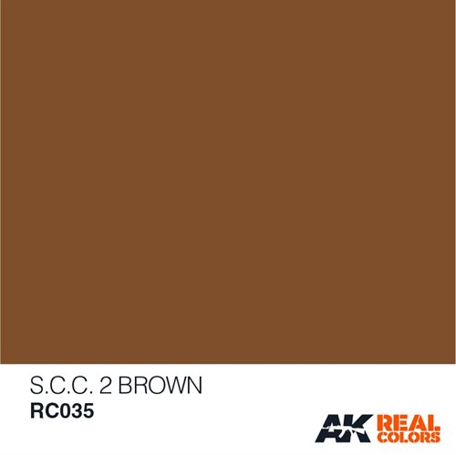 AKRC035 S.C.C. 2 BROWN, 10 ML