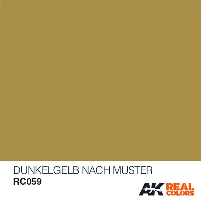 AKRC059 DUNKELGELB NACH MUSTER – DARK YELLOW 10 ML