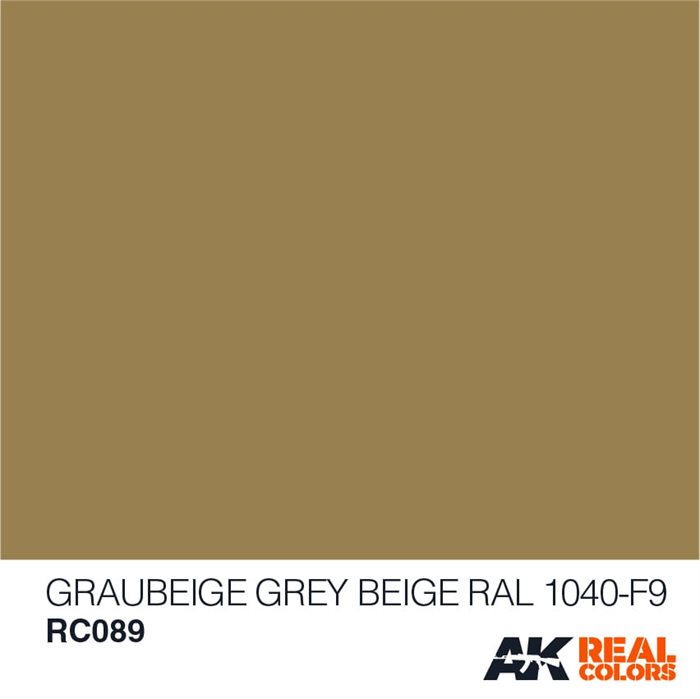 AKRC089 GRAUBEIGE – GREY BEIGE RAL 1040-F9, 10 ML