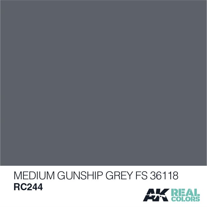 AKRC244 MEDIUM GUNSHIP GREY FS 36118 10ML