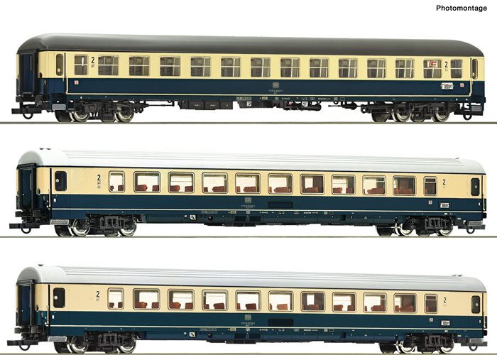 Roco 74035 3-tlg. Set 2: EC 24 „Erasmus‟, DB, ep IV, DC,  H0 KOMMENDE NYHED 2022