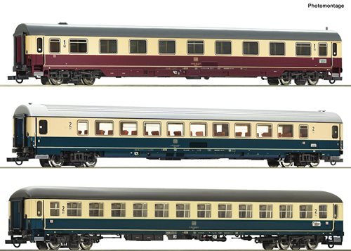 Roco 74036 3-tlg. Set 3: EC 24 „Erasmus‟, DB, ep IV, DC,  H0 KOMMENDE NYHED 2022