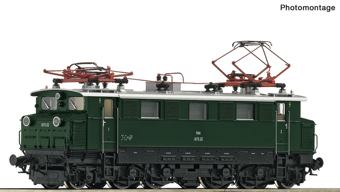 Roco 71089 Diesellokomotive 221 124-1, DB, DC, ep IV, KOMMENDE NYHED 2023