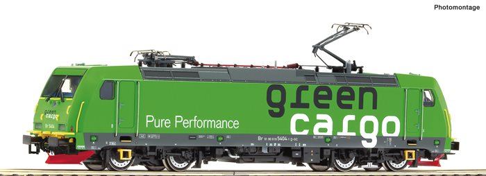 Roco 79179 Elektrolokomotive Br 5404, Green Cargo, ep VI, AC,  H0 KOMMENDE NYHED 2022