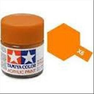 Tamiya 81506 Akryl maling, X-06, Orange, 10 ml